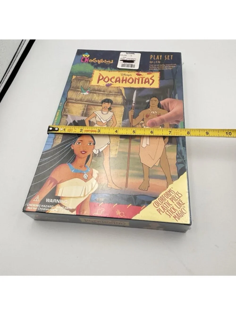 Vintage Disney Pocahontas Colorforms Play Set #791 Sealed 1995 Animated Theme